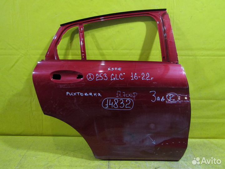 Дверь задняя Mercedes GLC 253 16-22г 14832