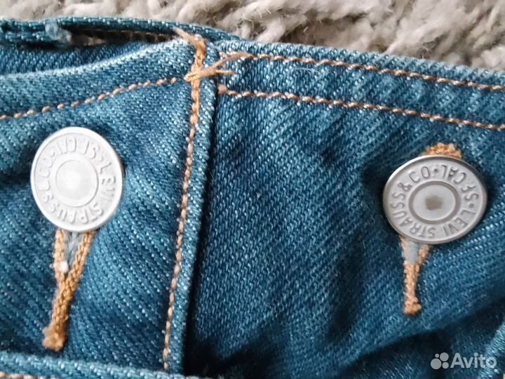 Джинсовый комбинезон женский 44 46 Levis оригинал