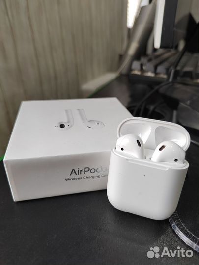 Беспроводные наушники apple airpods 2