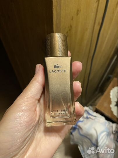 Пустой флакон lacoste