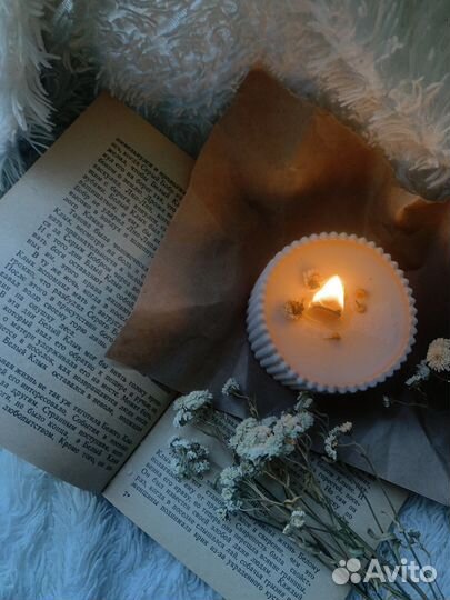 Свечи восковые ручной работы