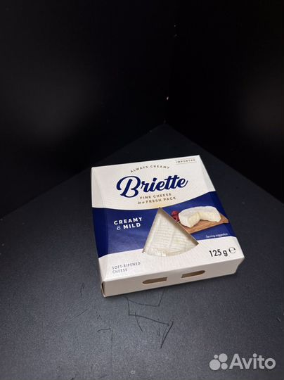 Сыр Бриетте мягкий и сливочный оригинал Европа