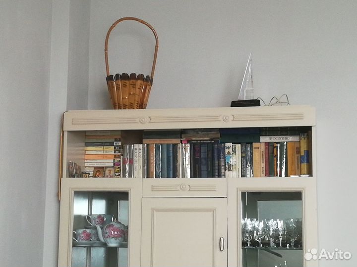 Корзинка из натурального бамбука интерьерная