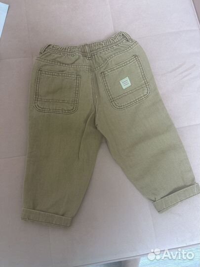 Джинсы zara 92 для мальчика