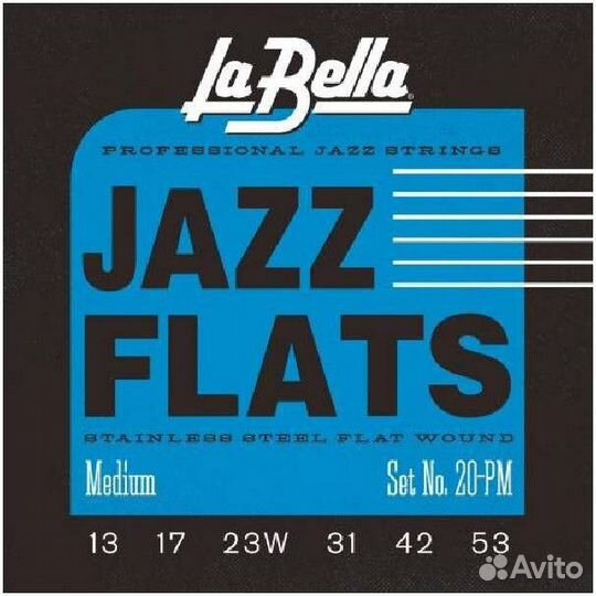 Струны для электрогитары La Bella 20PM