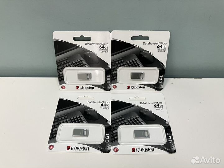 Новый Kingston DataTraveler 64gb usb dtmc3G2/64GB