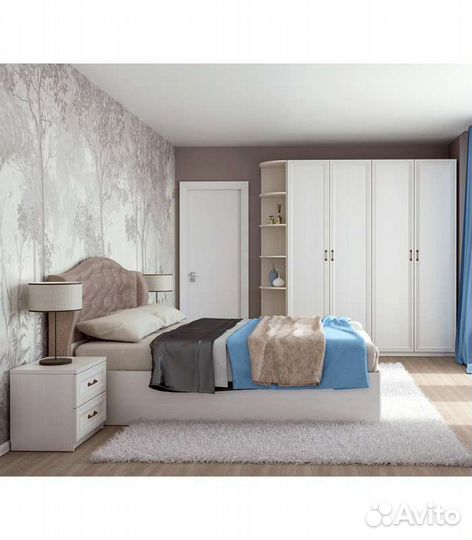 Модульная спальная кэт-6 рамка