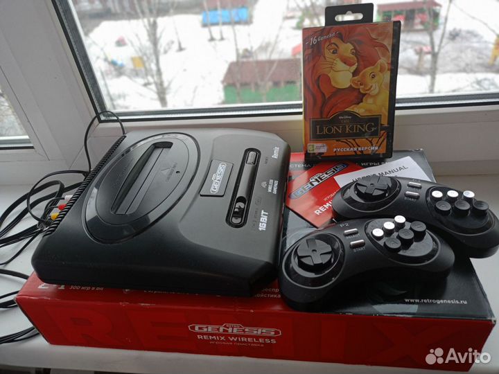 Игровая приставка sega genesis 600 игр