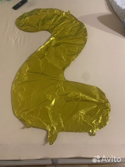 Трактор и цифра 2 шарики