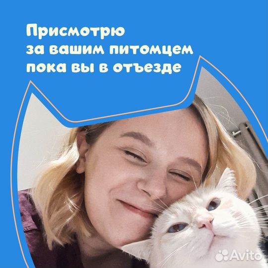 Зооняня, кэтситтер, котоняня