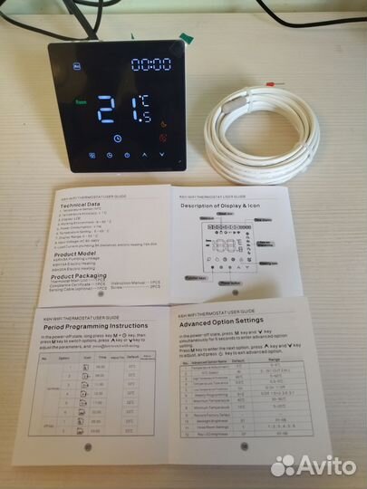 Умный терморегулятор с WiFi управлением