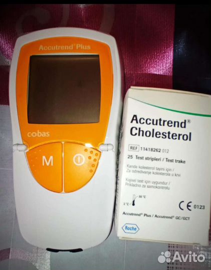 Тест полоски на холестерин