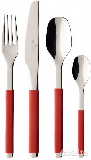 Набор приборов Villeroy Boch S+ Cranberry, 24 пр