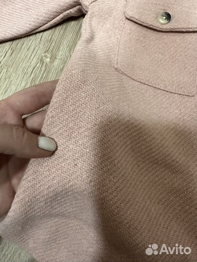 Куртка рубашка для девочки 122