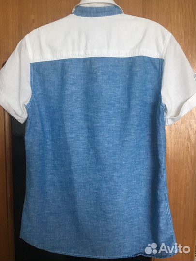 Рубашка льняная на подростка