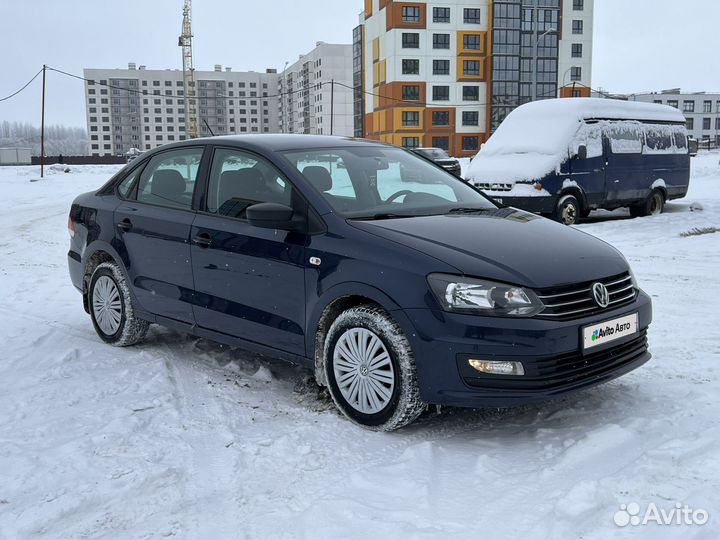 Volkswagen Polo 1.6 AT, 2017, 117 000 км