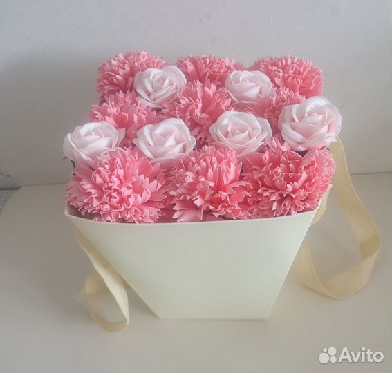 Букет цветов из мыла