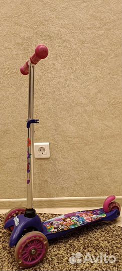 Самокат детский трехколесный бу