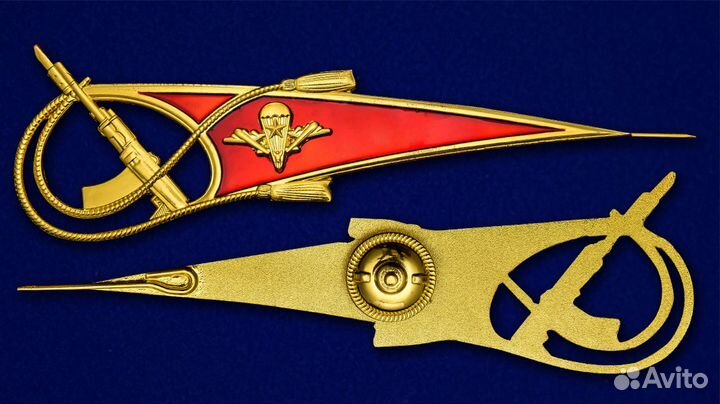 Околыш на берет вдв с автоматом