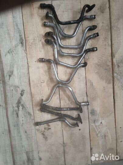 Трубка слива масла с турбины Рено мастер Трафик