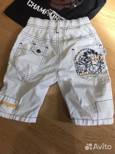 Футболка и шорты для мальчика 110 раз