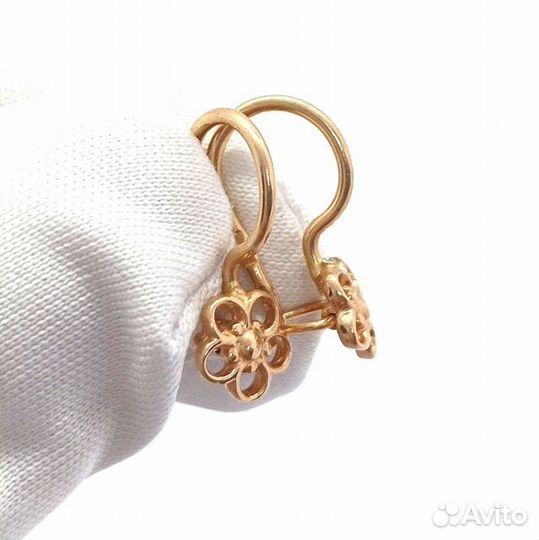 Серьги Золото