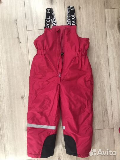 Полукомбинезон зимний на девочку 110