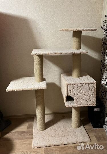 Когтеточка с домиком бу