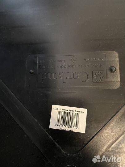 Поддон пластиковый Garland 120 на 120 высота 12