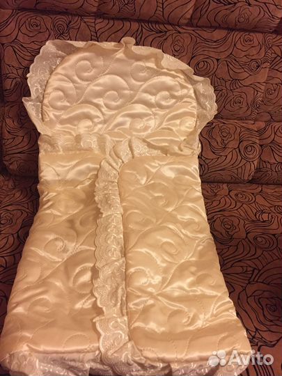 Конверт зимний на выписку