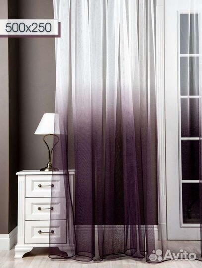 Тюль в гостинную