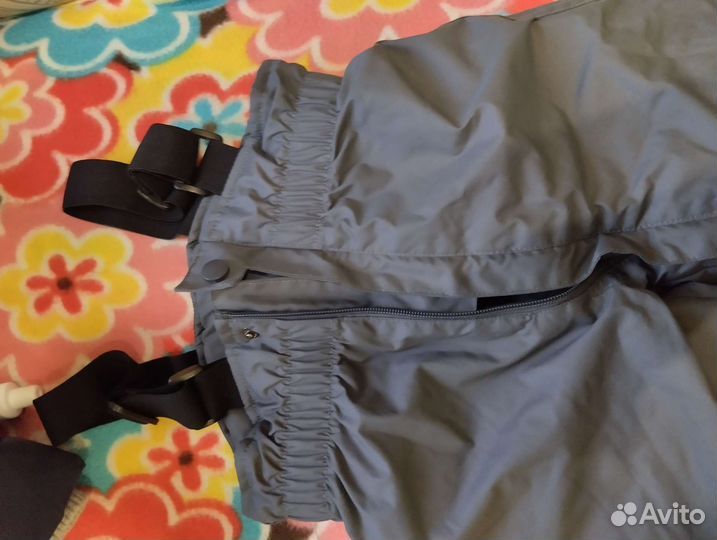 Штаны теплые рост92