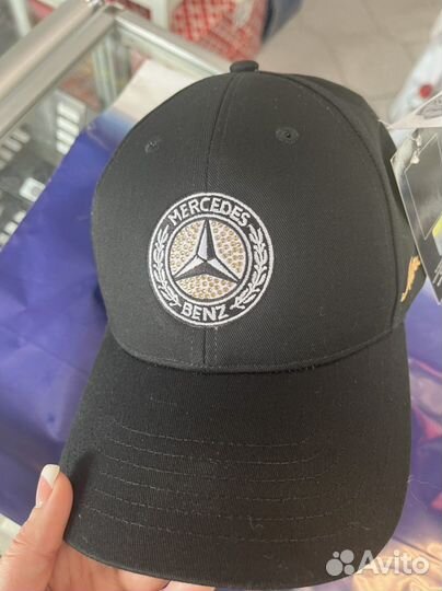 Бейсболка Mercedes со стразами Swarovski