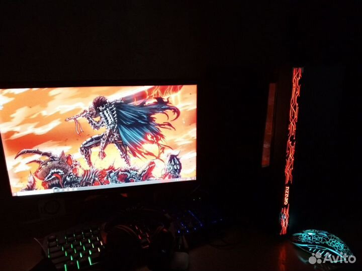 Игровой пк с монитором GTX1660