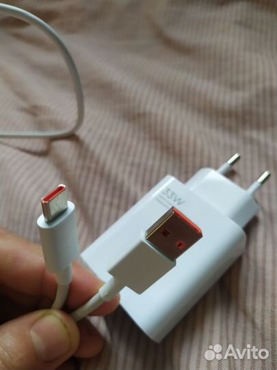 Зарядное устройство xiaomi 33w с кабелем Type-C