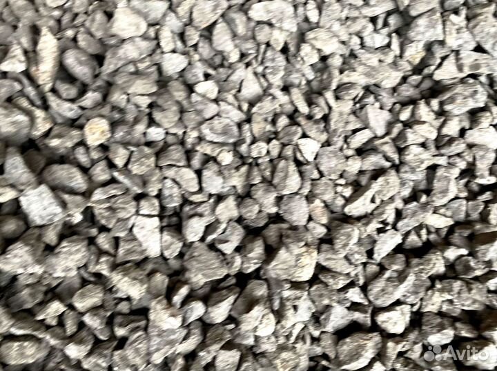 Щебень, Песок