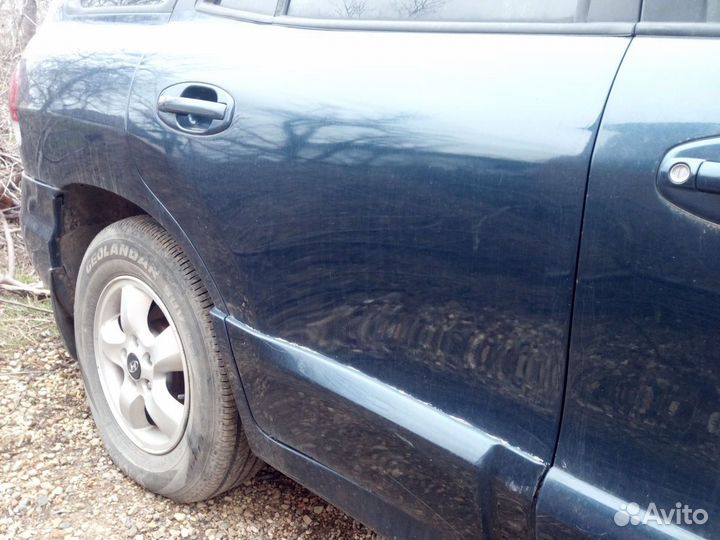 Задняя дверь Hyundai Santa Fe тагаз