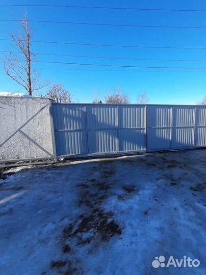 Ворота откатные 5*2 проем