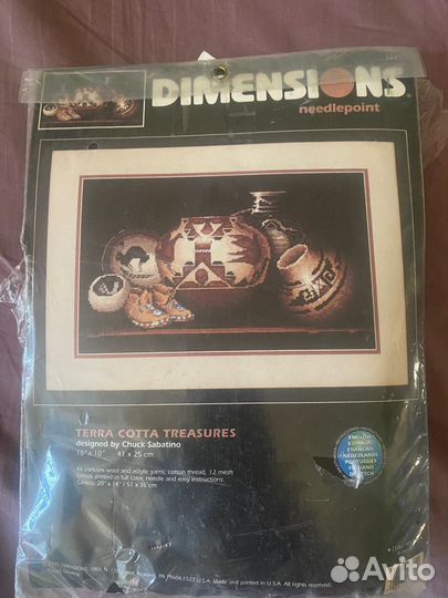 Dimensions 2471 terra cotta treasures 1999г, амери