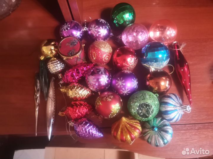 Елочные игр-ки из ссср(Звезда Снегурка Дед Мороз)