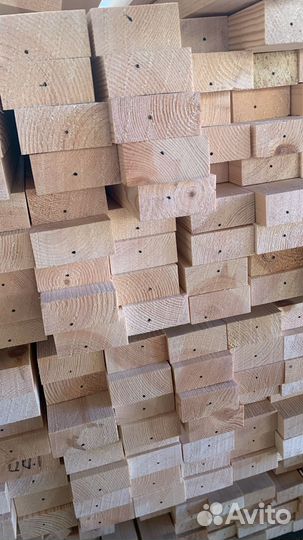 Брусок сухой строганный 45х45х3000
