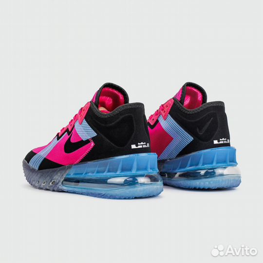 Кроссовки Nike Lebron 18 Low Red Black Blue