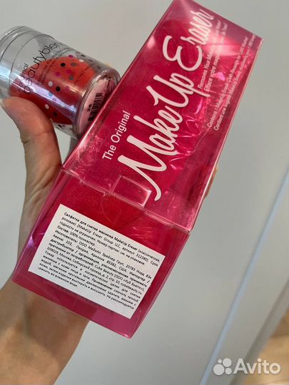 Beautyblender спонж и салфетка makeup eraser