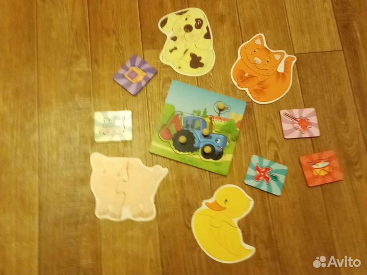 Комплект детских пазлов