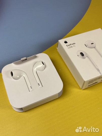 Наушники earpods с выходом USB C