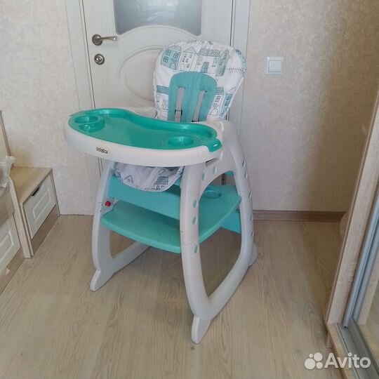 Стул для кормления 2в1 Babyton City Green