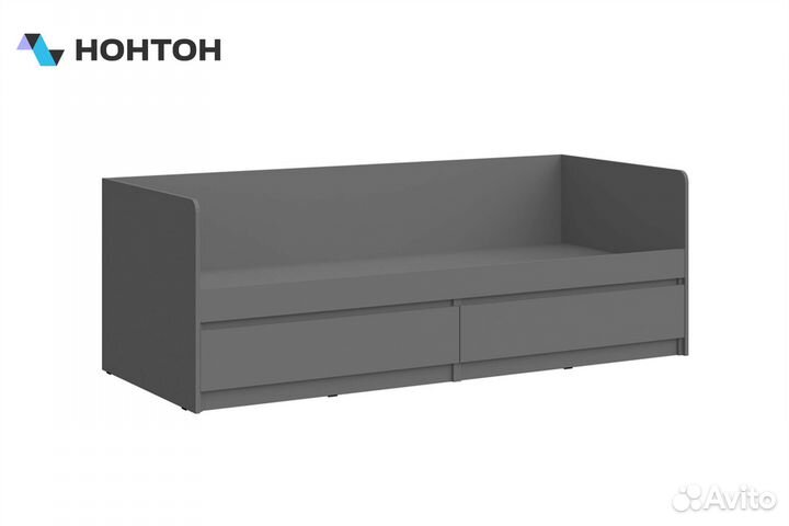 Кровать Челси 0.8 м графит