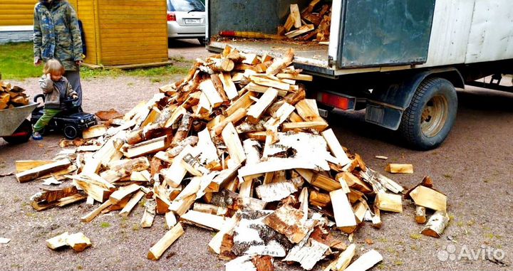 Дрова Березовые в укладку