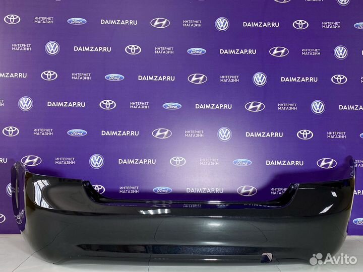Бампер Задний Форд Фокус 2 Чёрный