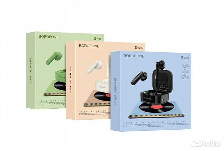 Гарнитура Bluetooth Borofone BE16